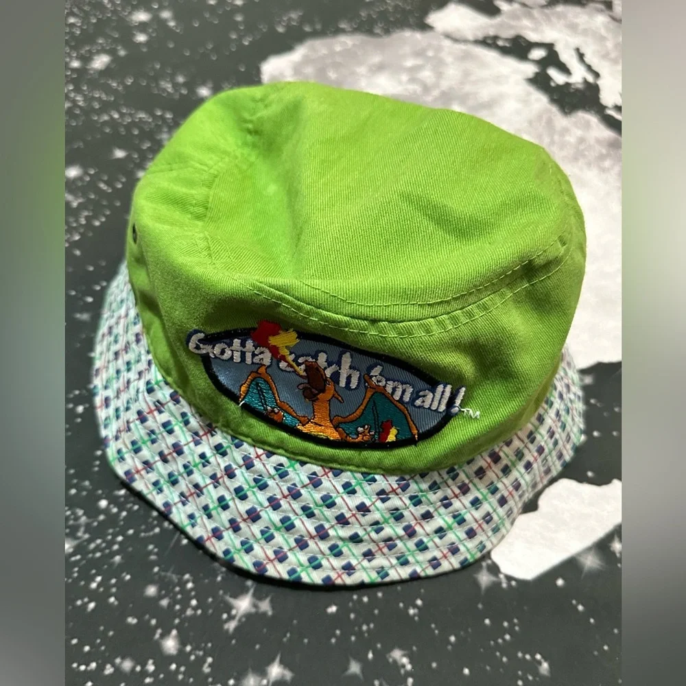 Pokémon Charizard Cartoon Character Youth Bucket Hat